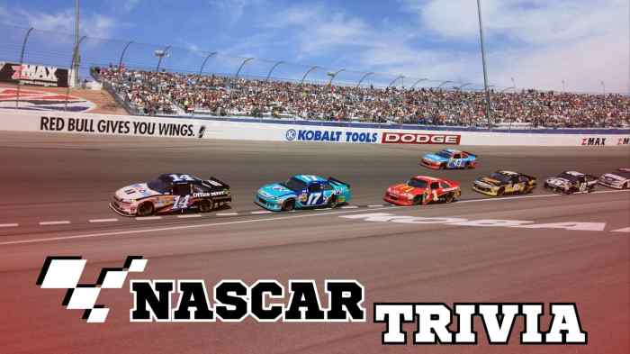 Nascar trivia questions and answers