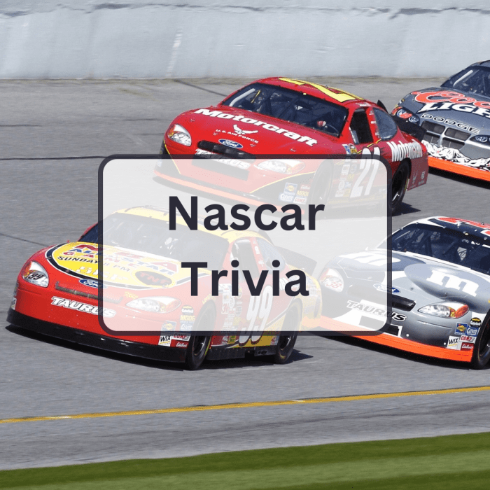 Nascar trivia questions and answers