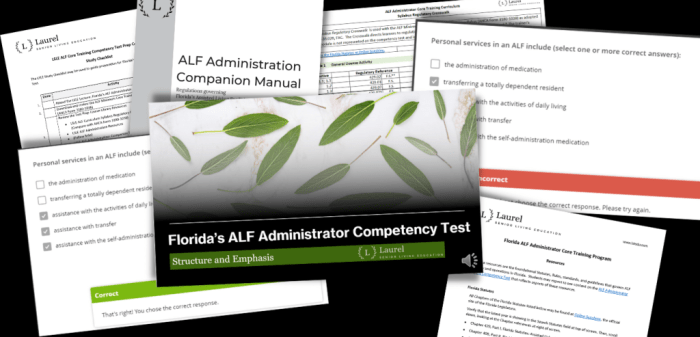 Alf core competency test results