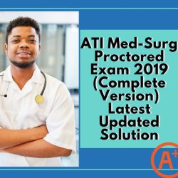 Ati proctored med surg exam