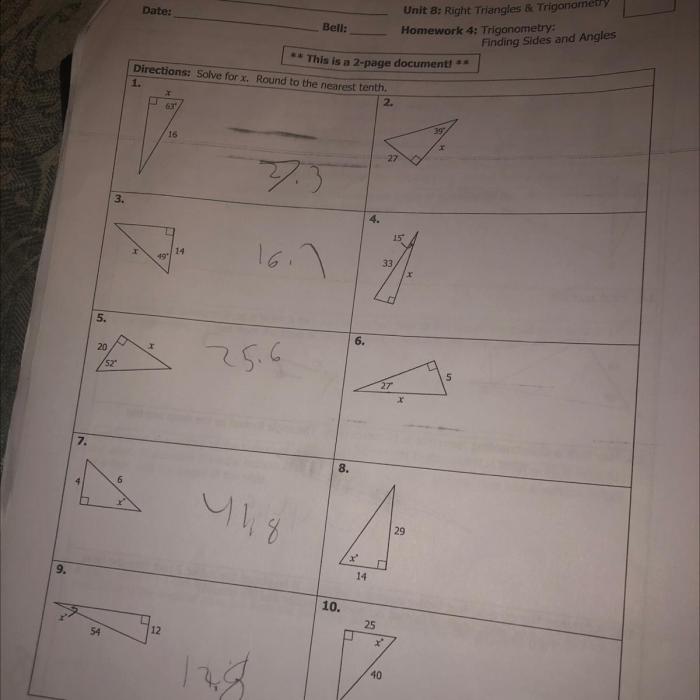 Trigonometry triangles triangle geometry