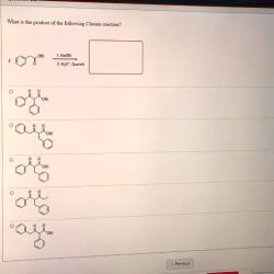 What is the product of the following claisen reaction