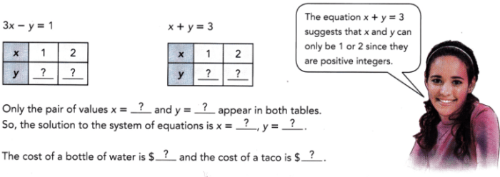 Tis the season for systems of equations answer key