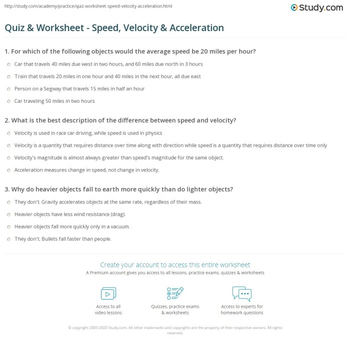 Answer key speed and velocity practice problems worksheet answers